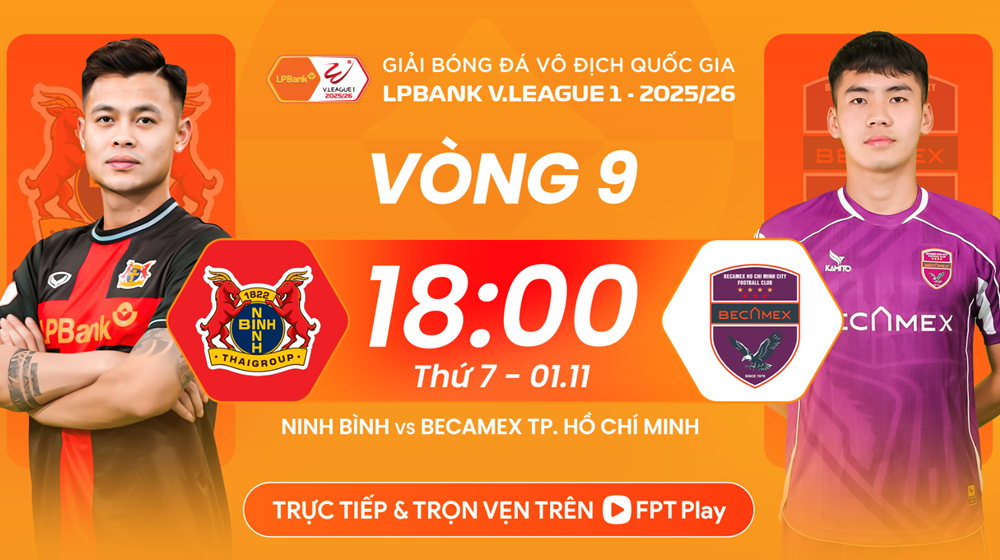 Reacties op de wedstrijd Ninh Binh vs Becamex TP.HCM, 18:00 uur op 1 november: Verzeker je van de eerste plaats - foto 1