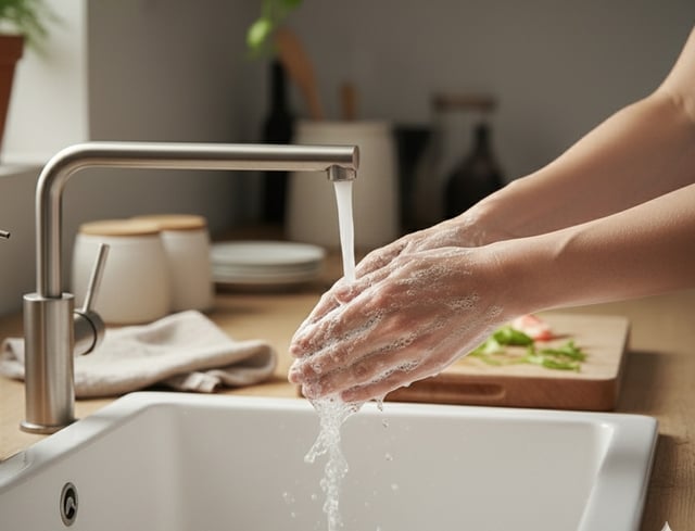 3 thói quen trong bếp có thể gây ngộ độc thực phẩm - Ảnh 1.