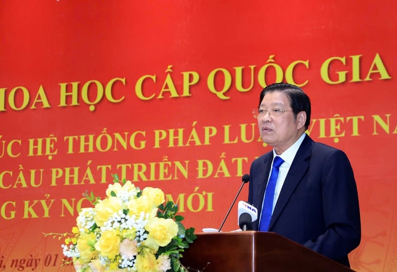 Budování struktury právního systému musí být vyvážené, harmonické a rozumné mezi jednotlivými oblastmi - Foto 1. Xây dựng cấu trúc hệ thống pháp luật phải cân đối, hài hòa, hợp lý giữa các lĩnh vực- Ảnh 1.