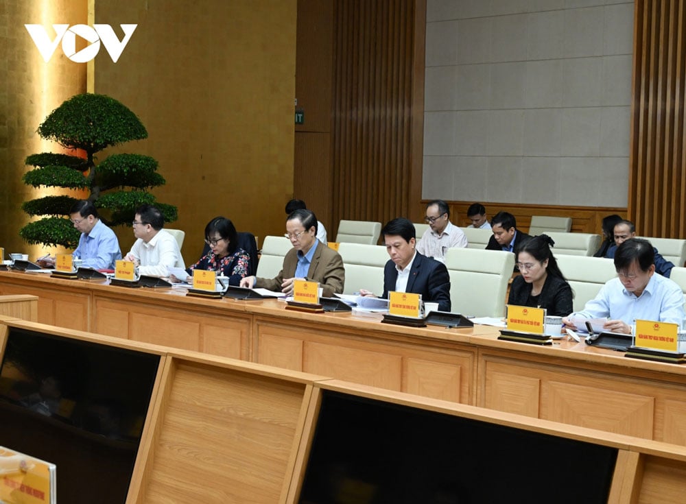 Delegates attending the meeting.