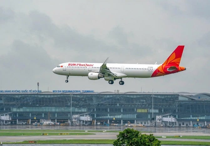ngành hàng không Việt Nam chính thức đón thêm một hãng hàng không mới mang tên Sun PhuQuoc 