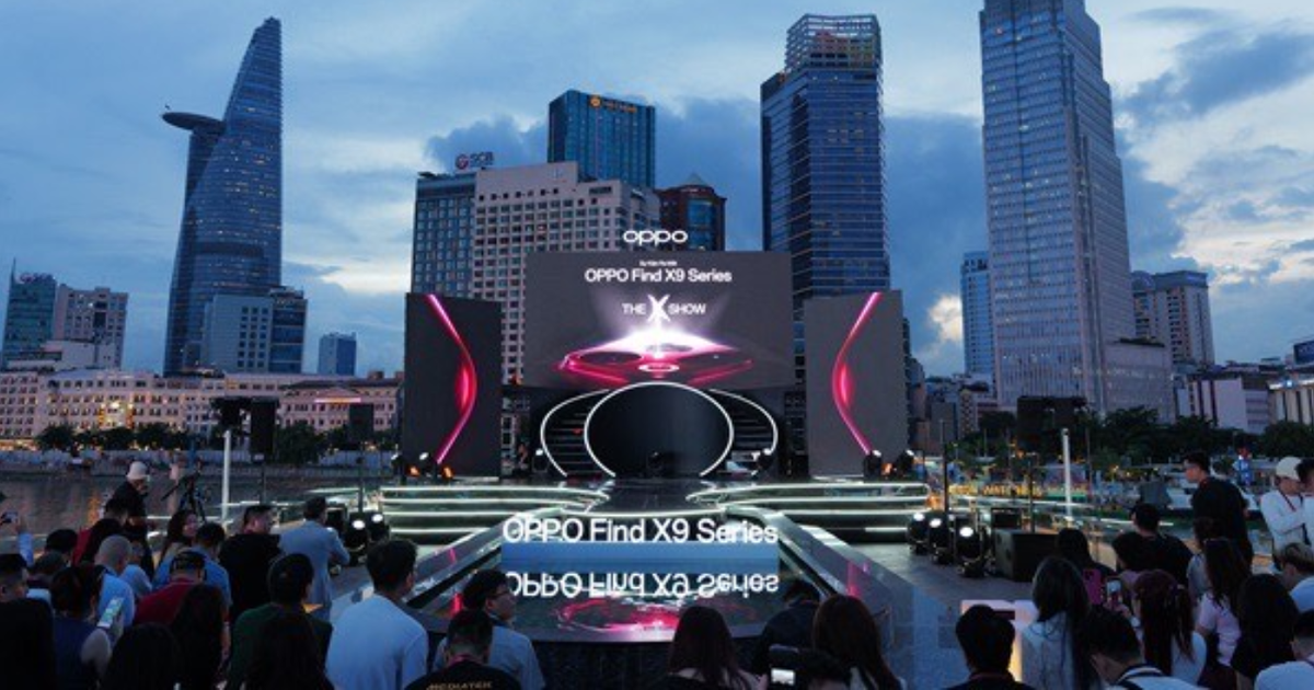 The X Show: OPPO Find X9 Series ra mắt, biến khoảnh khắc thành kiệt tác nhiếp ảnh