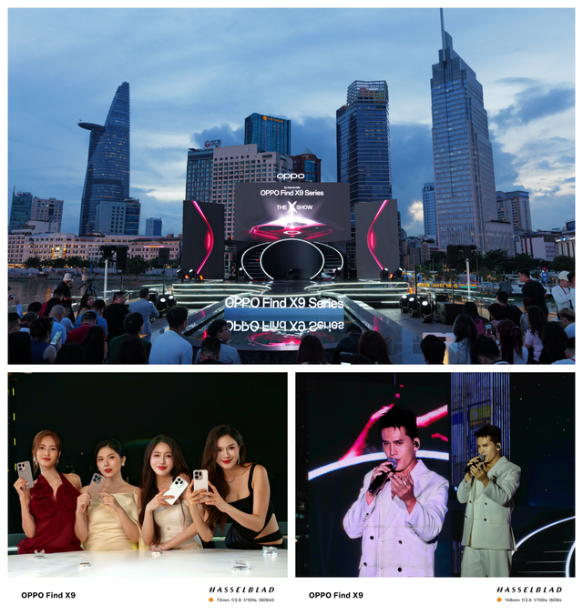 The X Show: OPPO Find X9 Series ra mắt, biến khoảnh khắc thành kiệt tác nhiếp ảnh - Ảnh 2.