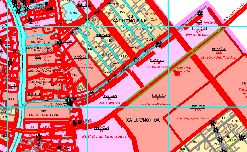 Planeringsdiagrammet för rutten kommer att öppnas i Luong Hoa kommun och ansluta till Duc Hoa-distriktet.