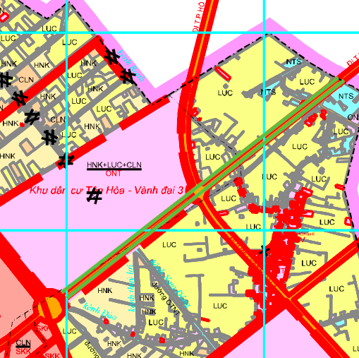 Planeringsdiagrammet för rutten öppnas i Luong Hoa kommun mot Ho Chi Minh-staden.