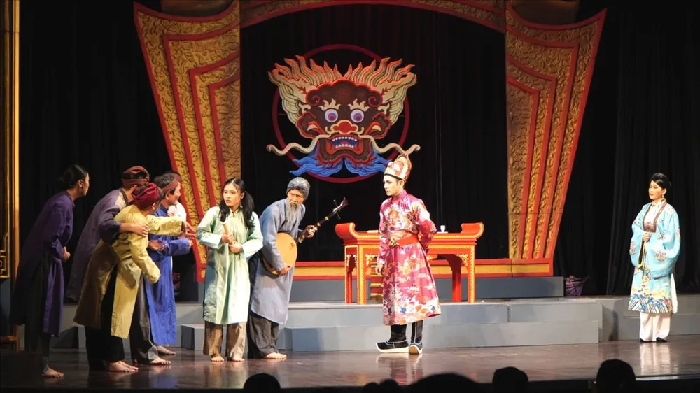 Cảnh trong vở diễn