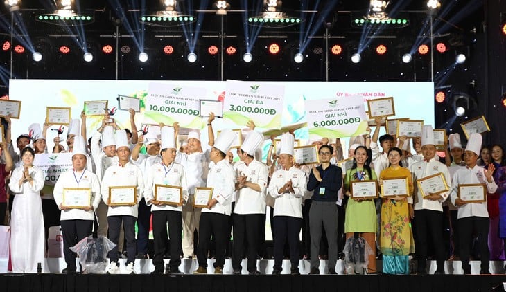 Fröken Nguyen Thanh Ha: Att välja vegetarisk mat är hjärtats val - Foto 4. Nguyễn Thanh Hà - Ảnh 4.