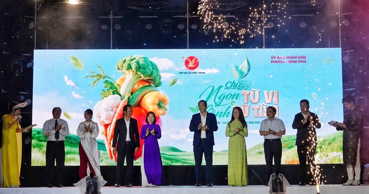 Lễ hội ẩm thực chay ở TP.HCM khai mạc: Chủ nhật có hoạt động gì đặc sắc?- Ảnh 1.