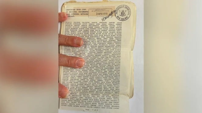 Persoana cu cel mai lung nume din lume citește în 20 de minute - Fotografia 3. Người có tên dài nhất thế giới, đọc xong mất 20 phút- Ảnh 3.