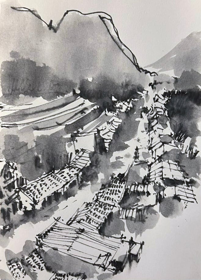 Phố cổ Đồng Văn - chợ đá và nhà trình tường- Ảnh 6.