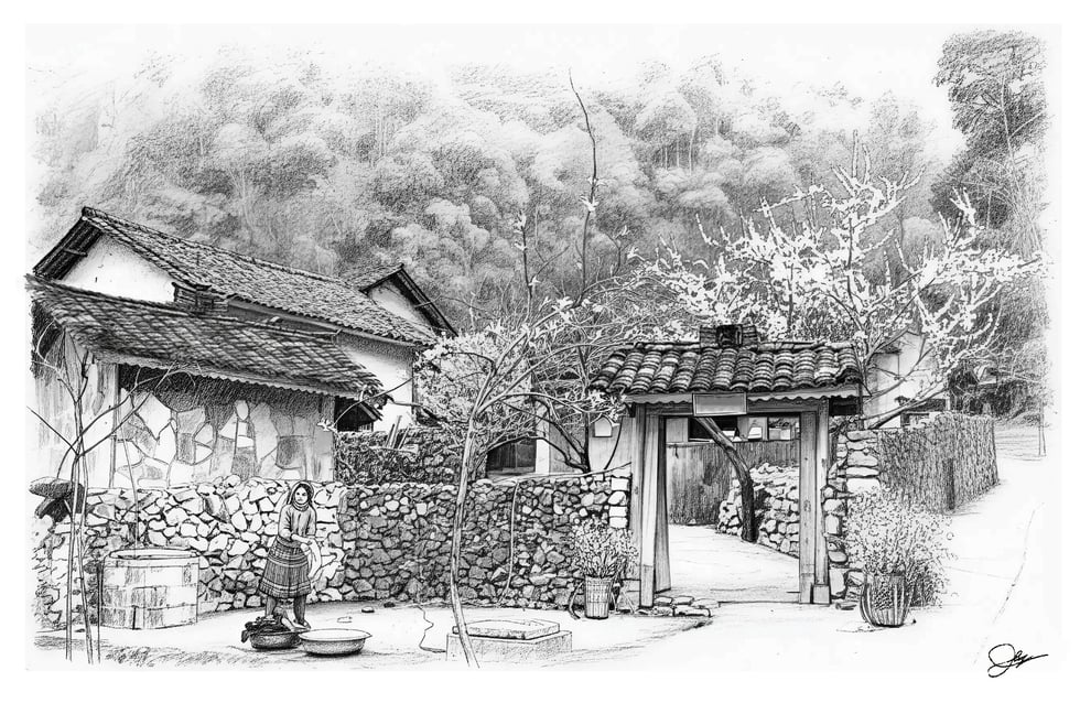 Старий квартал Донг Ван - Кам'яний ринок та глиняні будинки - Фото 14. Phố cổ Đồng Văn - chợ đá và nhà trình tường- Ảnh 14.