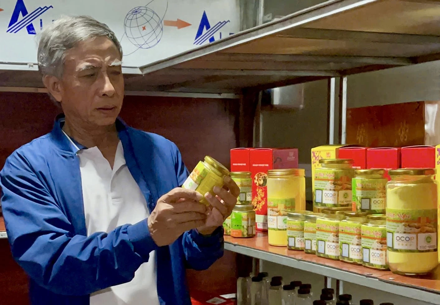 អរគុណចំពោះគុណភាព និងកេរ្តិ៍ឈ្មោះ ផលិតផលម្សៅរមៀត Hung Dung ទទួលបាន OCOP លំដាប់ផ្កាយ 4 ក្នុងឆ្នាំ 2020 និងបានបំពេញតាមស្តង់ដារ ISO 9001:2015 - រូបថត៖ D.V