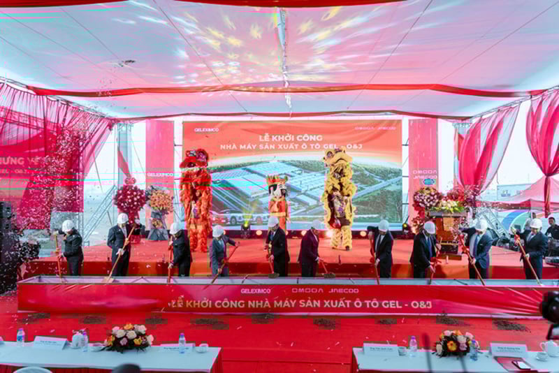 V provincii Hung Yen se konalo slavnostní položení základního kamene automobilky Gel-O&J