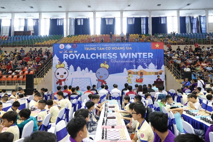 Giải Cờ vua Royalchess mùa Đông: Sân chơi yêu thích của các kỳ thủ nhí - Ảnh 1.