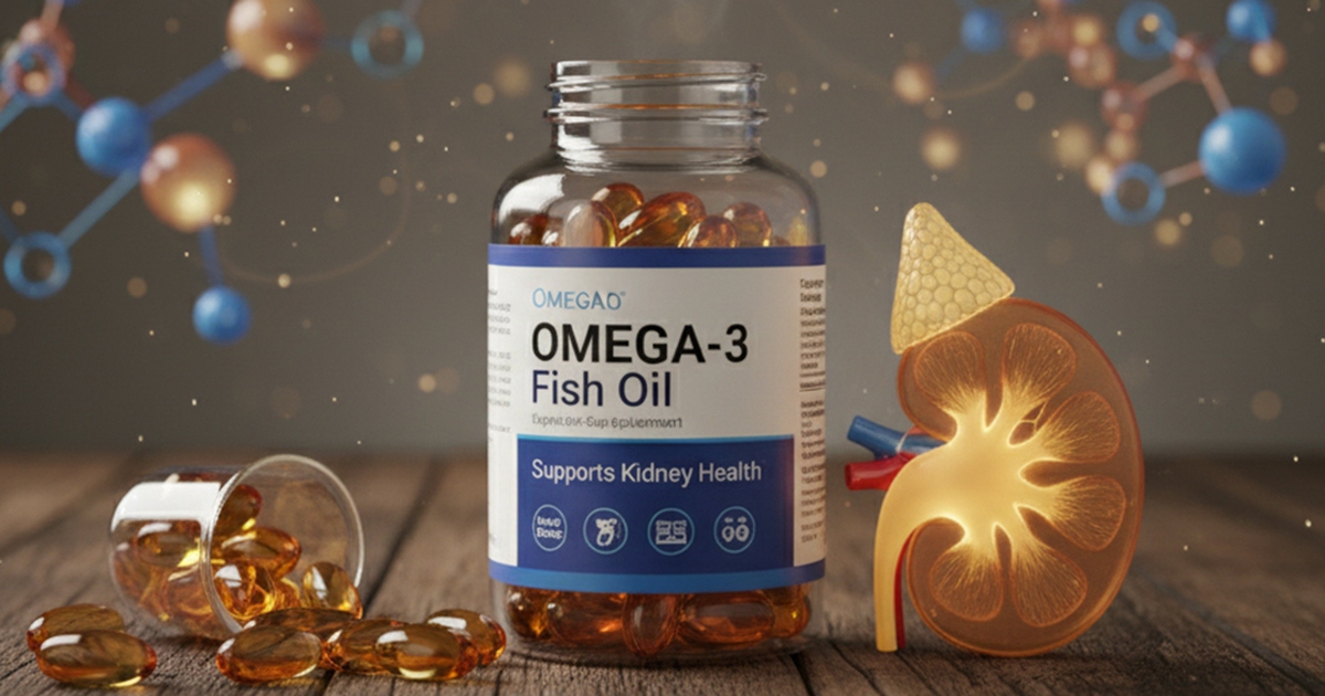 Chuyên gia: Thận yếu có nên uống dầu cá omega-3?