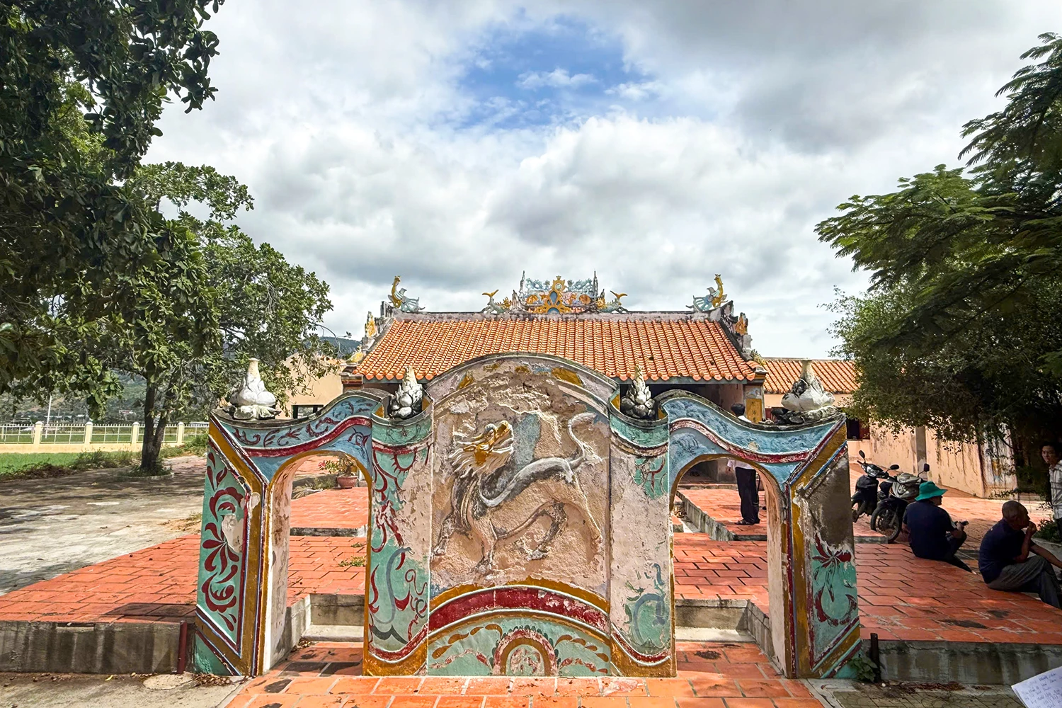 Starea actuală de degradare a orașului Khanh Nhon.