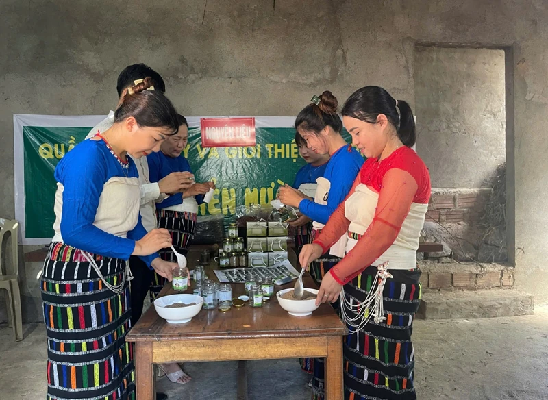 Å starte en bedrift med Muong Deng-salt