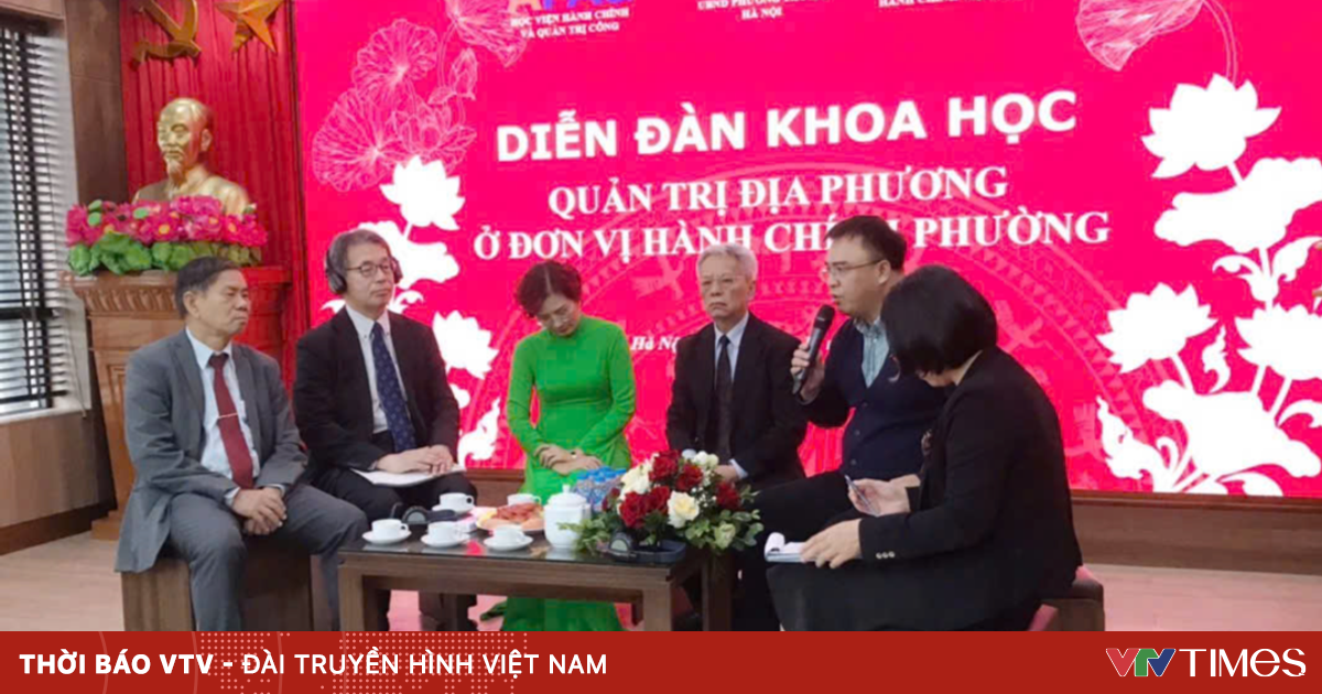 Lấy chính quyền phường làm trung tâm, trụ cột kiến tạo và kết nối phát triển