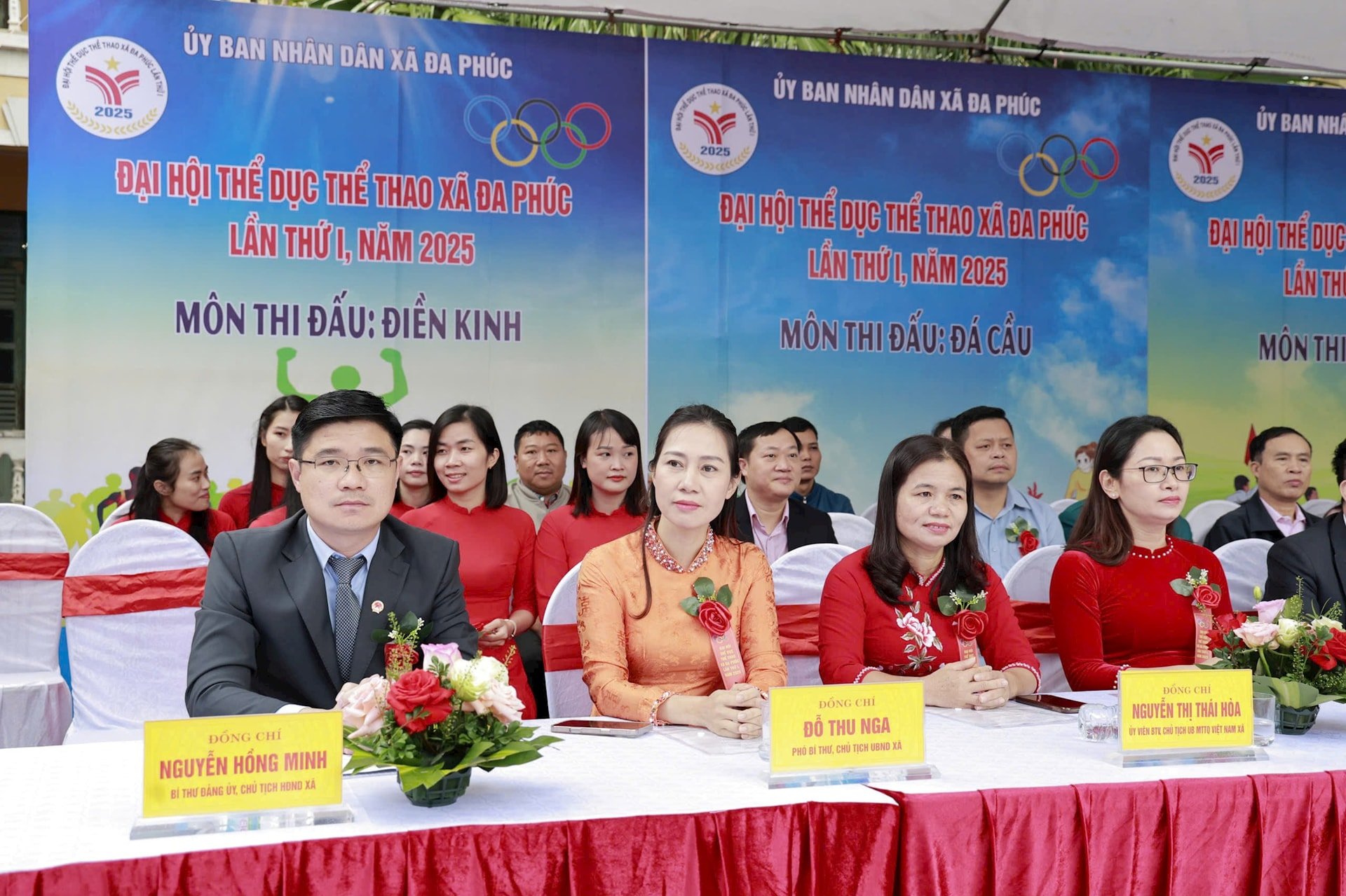 Gần 1.200 người tham gia Đại hội Thể dục thể thao xã Đa Phúc lần thứ I năm 2025- Ảnh 1.