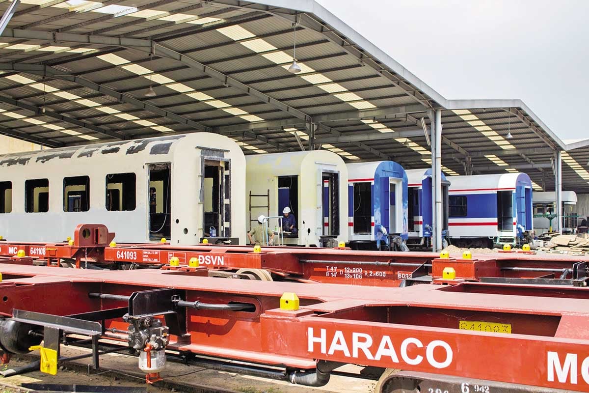 В'єтнамським підприємствам буде наказано та доручено виконувати багато послуг та товарів для залізничної галузі.