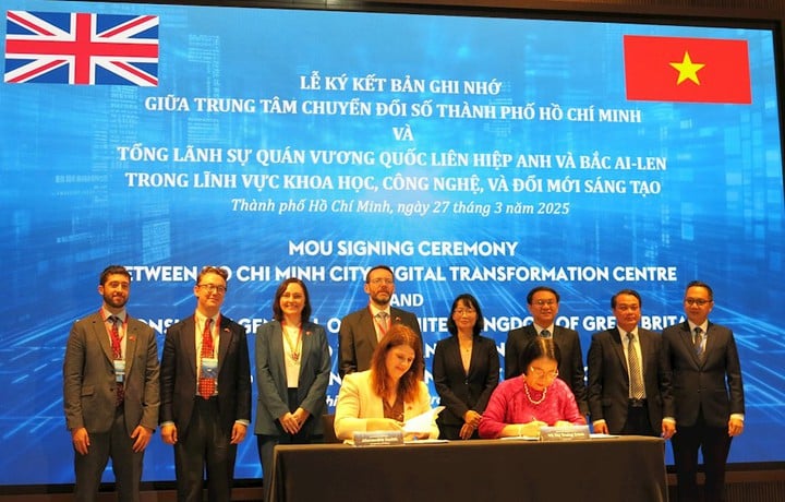 Nhiều cơ hội hợp tác công nghệ giữa Anh và Việt Nam - Ảnh 1.