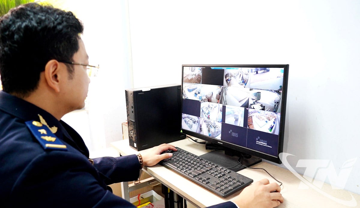 IDIS-programvara stöder övervakning och hantering av utrustning och fordon som anländer till och lämnar tullprocedurer hos Thai Nguyen Customs.