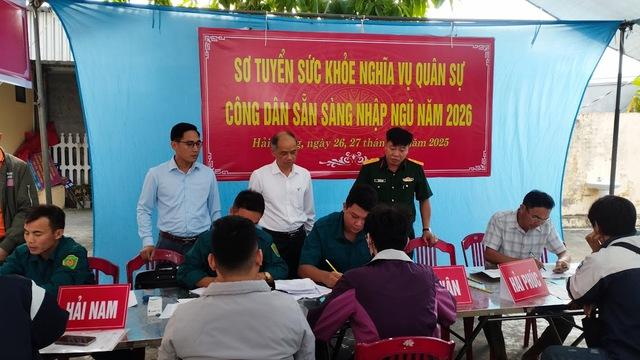 Nghĩa vụ quân sự 2026: Thời gian giao nhận quân- Ảnh 1.