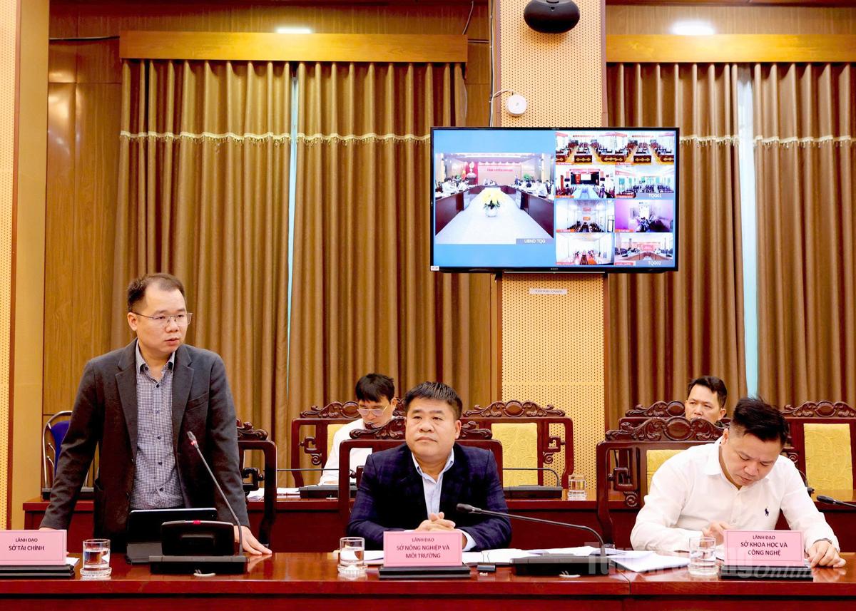 ថ្នាក់ដឹកនាំនាយកដ្ឋានហិរញ្ញវត្ថុបាននិយាយ។