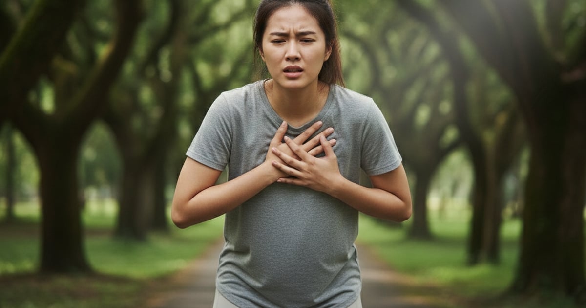 Nguyên nhân phổ biến gây khó thở khi đi bộ