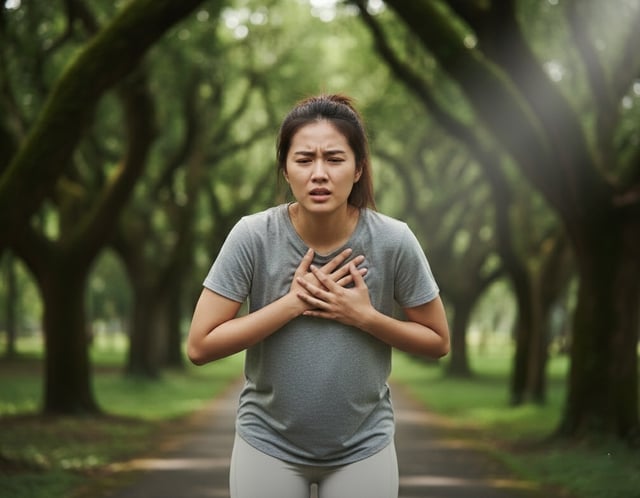 Nguyên nhân phổ biến gây khó thở khi đi bộ - Ảnh 1.