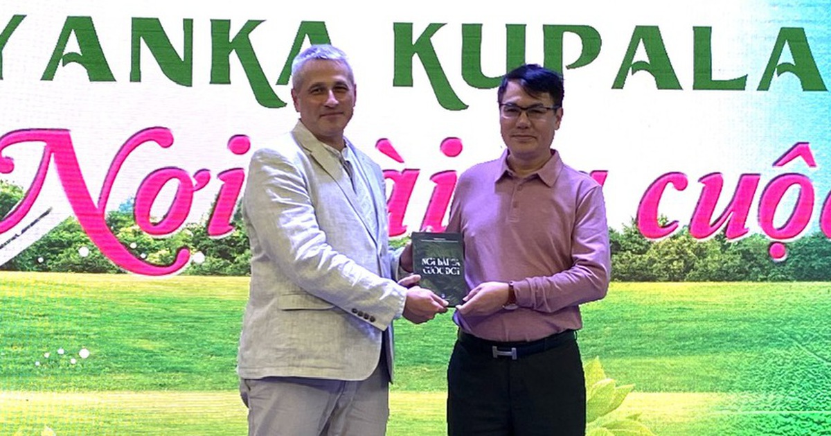 'Nơi bài ca cuộc đời' của Nhà thơ Nhân dân Belarus Yanka Kupala