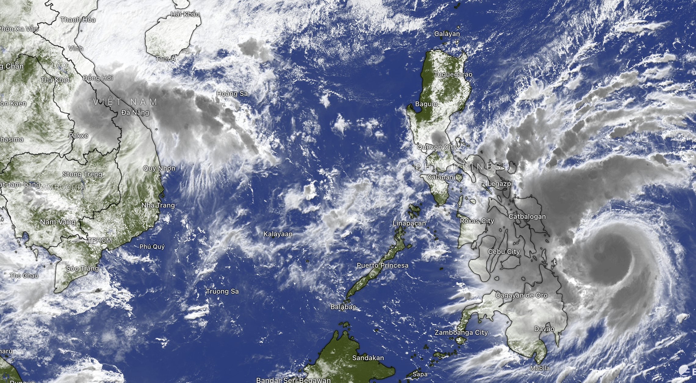 Alerta de graves inundaciones en Ciudad Ho Chi Minh y el sur debido a lluvias indirectas de tormentas y mareas altas de más de 1,8 m - Foto 1.