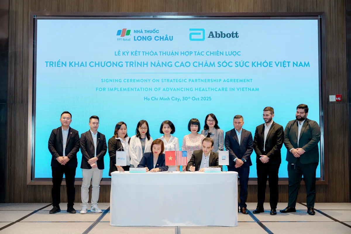 Long Châu và tập đoàn Abbott ký kết hợp tác chiến lược, hướng đến mục tiêu 