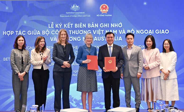 Việt Nam, Australia ký bản ghi nhớ hợp tác khai thác tối đa tiềm năng các FTA- Ảnh 1.
