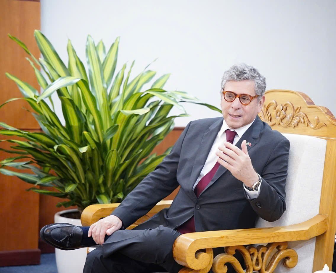 Đại sứ Brazil tại Việt Nam Marco Farani. Ảnh: Linh Linh.