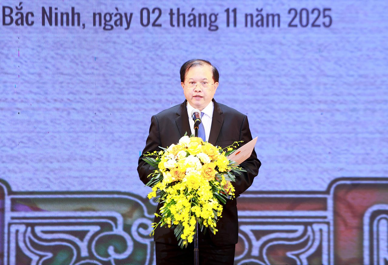 Ta Quang Dong kulturális, sport- és turisztikai miniszterhelyettes beszédet mondott a záróünnepségen.