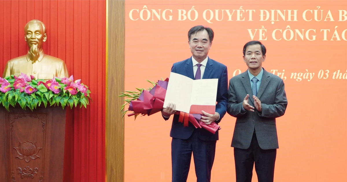 Ông Nguyễn Lương Bình làm Trưởng Ban Tổ chức Tỉnh ủy Quảng Trị