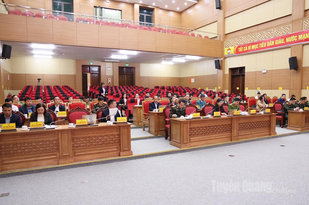 اجلاس میں شریک مندوبین۔