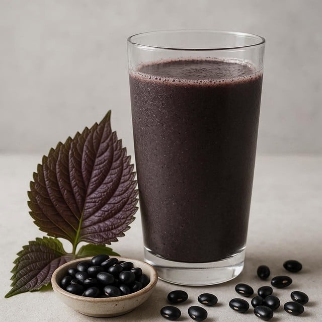 Nước tía tô đậu đen có tác dụng gì?- Ảnh 2.