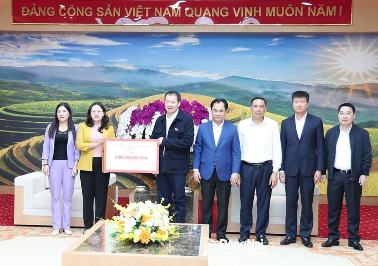 Đồng Nai hỗ trợ 41 tỷ đồng giúp 4 tỉnh miền Bắc khắc phục hậu quả bão lũ- Ảnh 2.