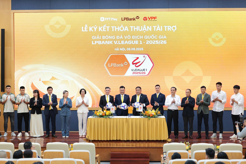 LPBank tiếp tục đồng hành cùng V.League 1 mùa giải 2025/2026.
