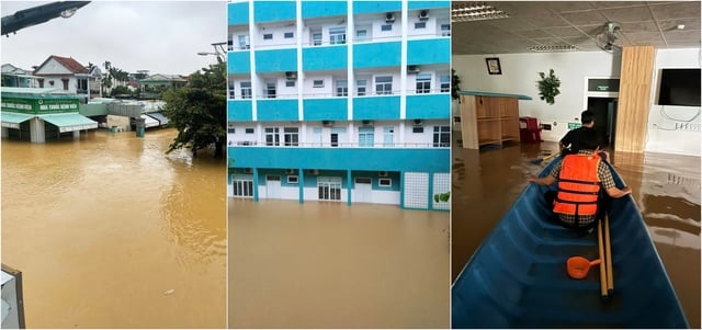 Thứ trưởng Bộ Y tế nêu 3 vấn đề bệnh viện miền Trung cần đặc biệt quan tâm trong mọi tình huống ngập- Ảnh 3.