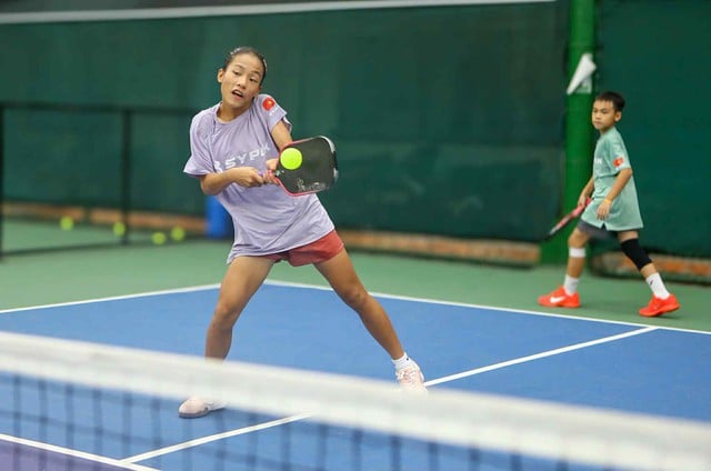 Dàn 'sao mai' pickleball Việt Nam dự giải trẻ thế giới tại Mỹ- Ảnh 1.