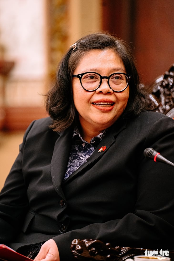 Nový indonéský generální konzul v Ho Či Minově Městě slibuje podporu spolupráce v oblasti halal potravin - Foto 4. Indonesia - Ảnh 3.