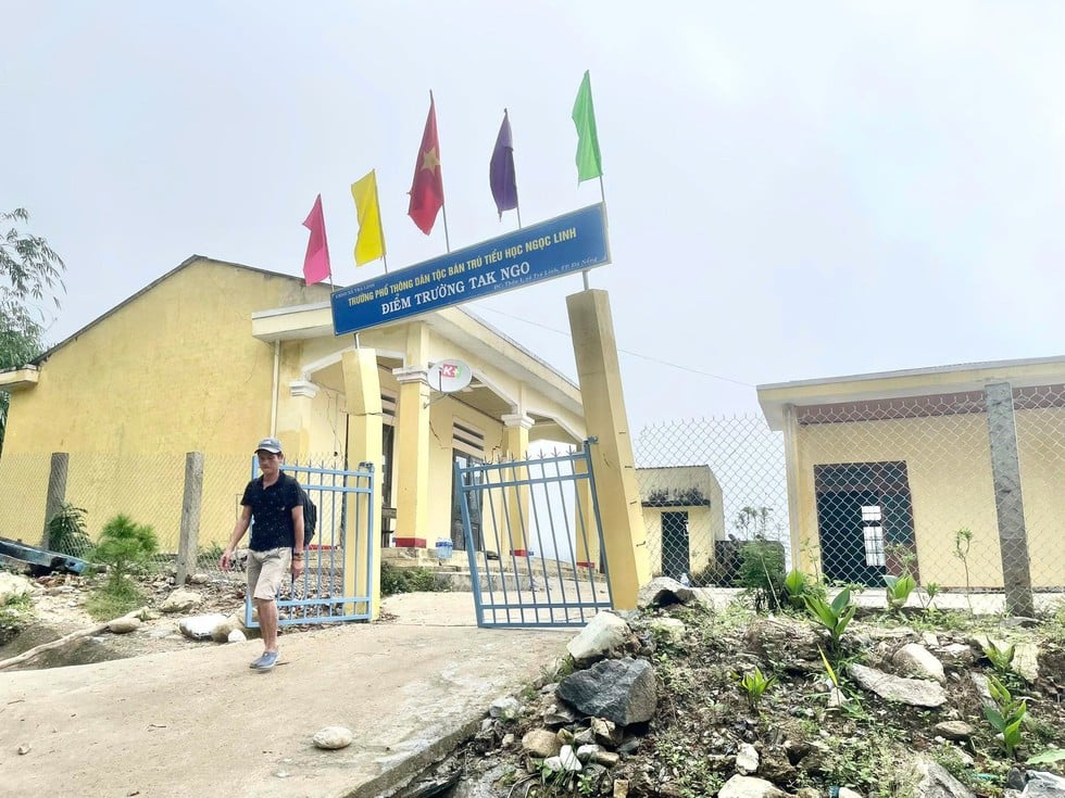 Đà Nẵng: Mưa lớn gây sụt lún điểm trường vùng cao, khẩn cấp di dời học sinh- Ảnh 1.