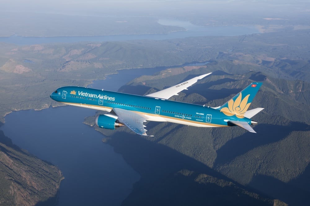 Vietnam Airlines bứt phá mạnh mẽ trong Quý III_2025 với sản lượng, doanh thu và lợi nhuận đều đạt và vượt kế hoạch. Ảnh: Vietnam Airlines.