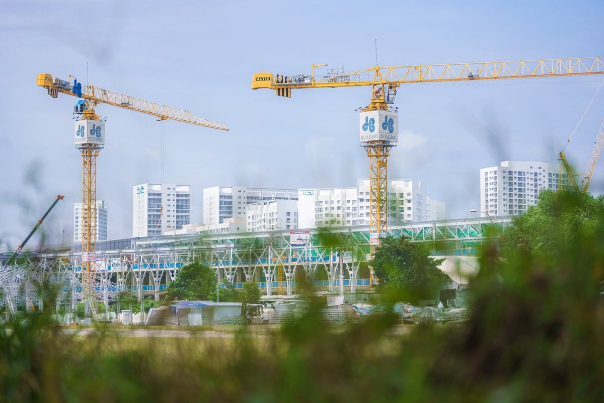 Společnost Hoa Binh Construction zaznamenala ve třetím čtvrtletí roku 2025 pozitivní obchodní výsledky. Foto: HBC. Xây dựng Hòa Bình ghi nhận kết quả kinh doanh tích cực trong Quý III.2025. Ảnh: HBC.