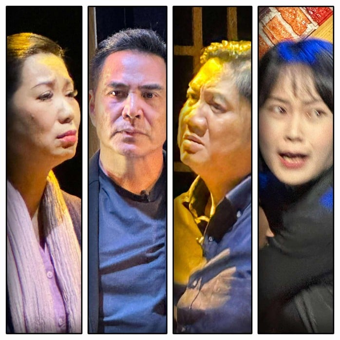 Trịnh Kim Chi, Trung Dũng, Vũ Xuân Trang, Hoàng Thy hội ngộ cảm xúc trong kịch