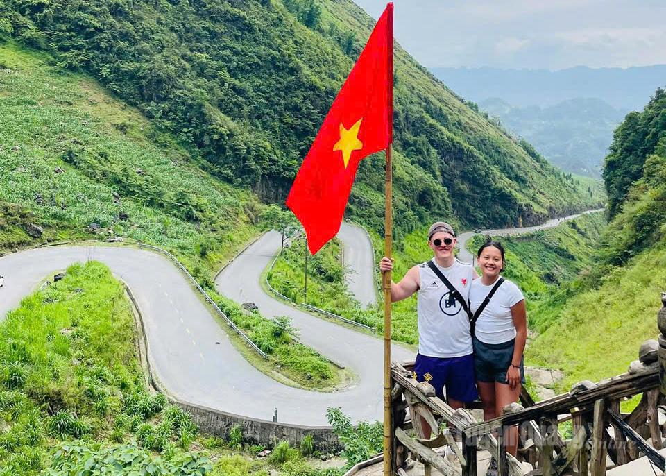 Tham Ma-skråningen er også et favorittmål for utenlandske turister.