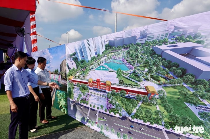 फु थो रेसट्रैक पर पार्क बनाने में लगभग 100 बिलियन VND की लागत आएगी - फोटो 6. Xây công viên khu trường đua Phú Thọ gần 100 tỉ đồng - Ảnh 4.